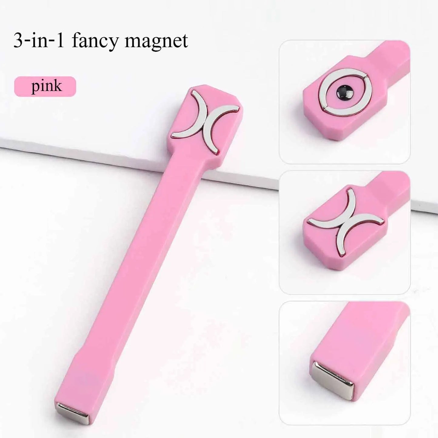 3 In 1 Multifunctional Strong Cat Eye Magnet UV/LED Gel Nail Magnetic Stick for Nail Art Design Manicure Special Tools Beauty World Shop