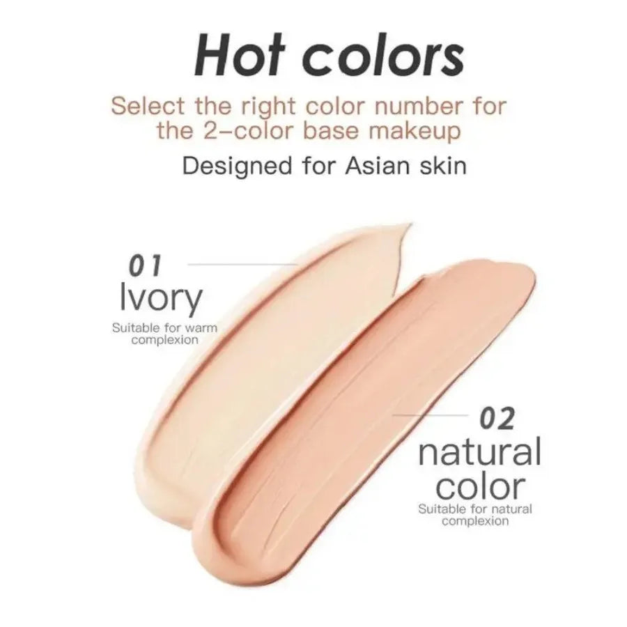Snail Collagen BB Cream Mushroom Head Air Cushion CC Cream Face Concealer Brightening Moisturizing Foundation Cream Waterproof Beauty World Shop