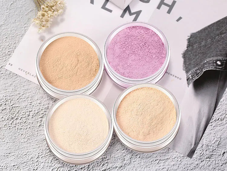 Gemeng Powder Makeup Setting Powder Durable Waterproof Sweat proof Makeup concealer Honey Powder Beauty Trend Shop