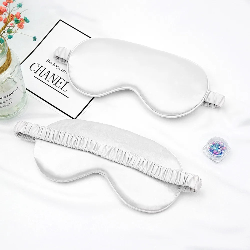 Imitated Silk Eye Patch Shading Sleep Eye Mask Eyepatch Travel Relax Cover Eyeshade Health Sleeping Shield Eye Care Tools Beauty World Shop