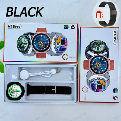 New Fashion Smart Watch 2025 Bluetooth Call Man Woman Heart Rate Health Monitoring Sports Waterproof Smartwatch for Android IOS