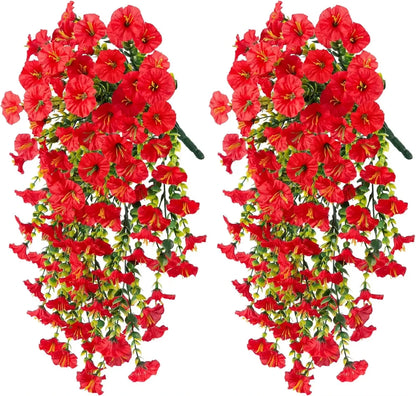 1/2Pcs Artificial Flowers Vine Morning Glory Wedding Bridal Home Room Table Festival Decor Outdoor Yard Garden Arch DIY Gift Box Beauty World Shop