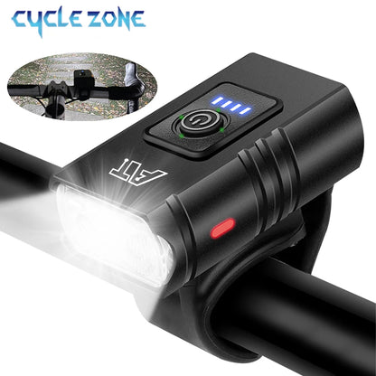 LED Bicycle Front Light Type-C Rechargeable Bicycle Headlight MTB Road Bike Headlamp Easy to Install Cycling Accessories Beauty World Shop