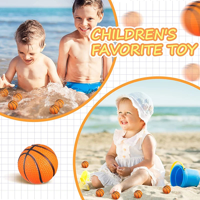 6/12/24pcs Mini Basketball Party Favors Squishy Mini Stress Ball Basketball Sports Bouncy Stress Balls School Reward Fidget Toys Beauty World Shop