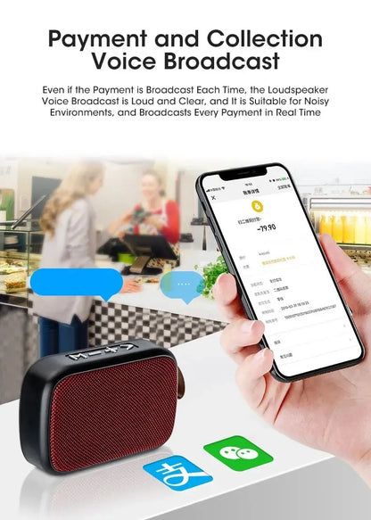 New Wireless  Speaker Outdoor Portable Subwoofer Mini Speaker Home Cloth Card Speaker Beauty World Shop
