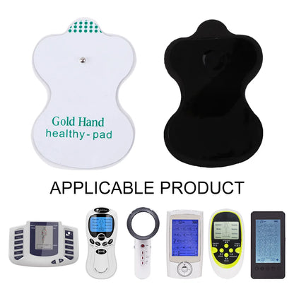 10/20pcs TENS Electrode Pads EMS Muscle Stimulator Self Adhesive Replacement for TENS Unit Digital Therapy Machine Patch Sticker Beauty World Shop