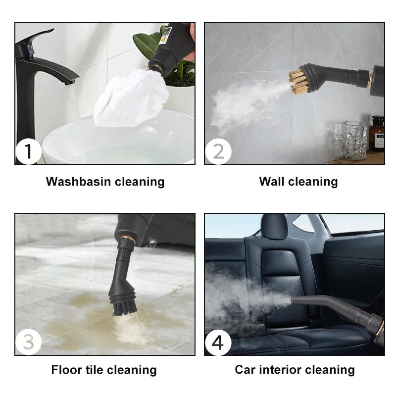 Steam Cleaner High Temperature Sterilization Air Conditioning Kitchen Hood Home /Car Steaming Cleaner 110V US Plug /220V EU Plug Beauty World Shop