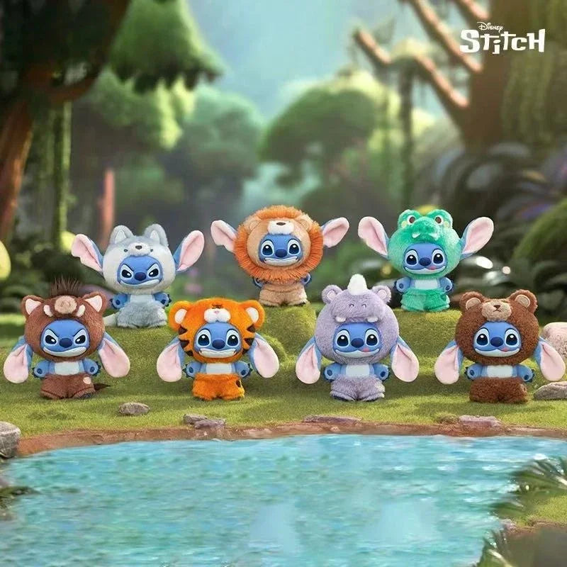 IN STOCK Stitch Animal Series Blind Box Bag Pendant Cute Plush Doll Mystery Box Toy Surprise Christmas Gift for Kids Girlfriend Beauty World Shop