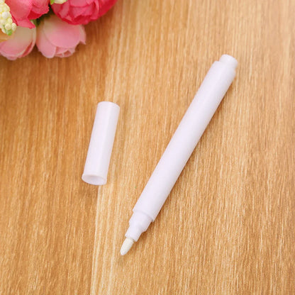 Liquid Chalk Erasable Pen 3-100Pcs White Marker for Glass Windows Blackboard Chalkboard Whiteboard Marker Drawing Chalk Pens Beauty World Shop