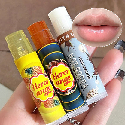 Multi flavor lollipop lipstick Hot Cocoa Lip Mask Moisturizes, moisturizes and reduces lip lines for men and women Beauty Trend Shop