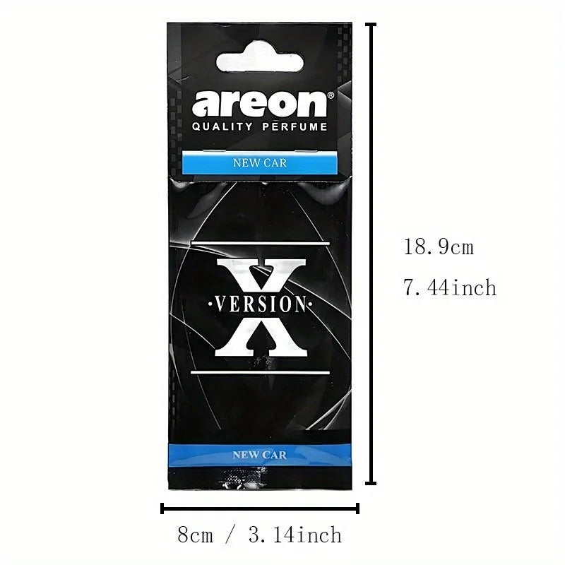3-60Pcs X Version Car Air Refresher Car Suspension Decoration Home Bathroom Refresher Natural perfume Car Interior Hanging Paper Beauty World Shop