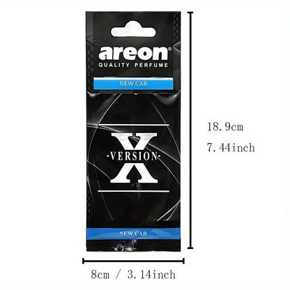 3-60Pcs X Version Car Air Refresher Car Suspension Decoration Home Bathroom Refresher Natural perfume Car Interior Hanging Paper Beauty World Shop