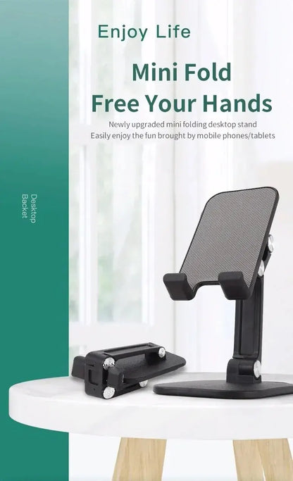 Desktop Phone Holder Can Be Freely Raised And Lowered, Adjustable In Height, Foldable, Portable Tablet For Live Streaming Beauty World Shop