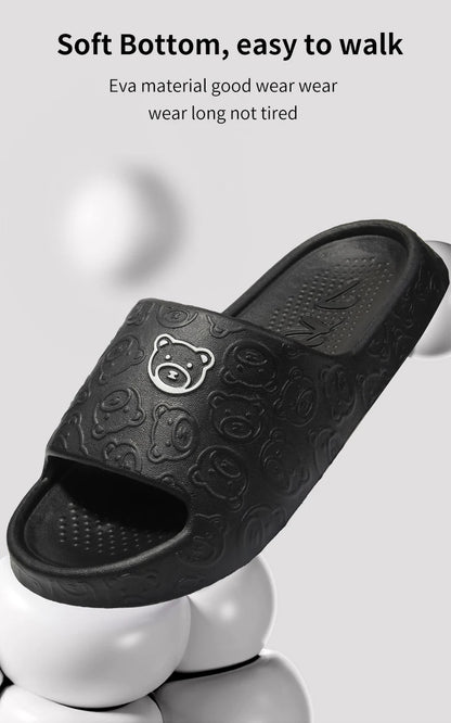 Non-slip Slippers Female Outer Wear 2024 New Bathroom Bathroom Indoor Home Sandals Female Summer Eva Beauty World Shop