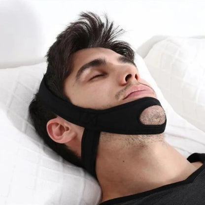 New Neoprene Anti Snore Stop Snoring Chin Strap Belt Anti Apnea Jaw Solution Sleep Support Apnea Belt Adjustable Sleep Care Tool Beauty World Shop