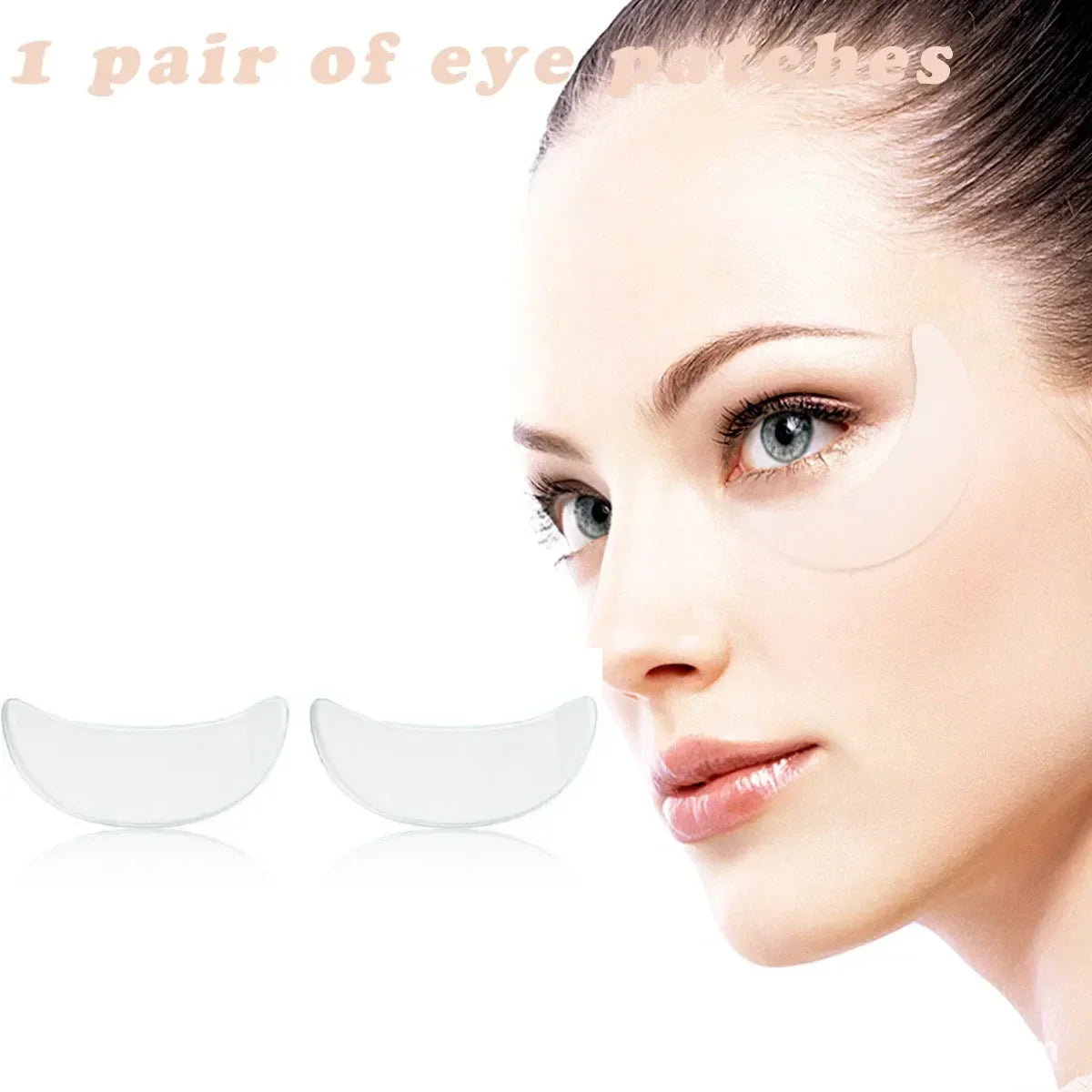 Anti Wrinkle Forehead Patch Silicone Reusable Silicone Patch Soft Comfortable Easy Facial Eye Anti-aging Face Skin Care Tool Beauty Trend Shop