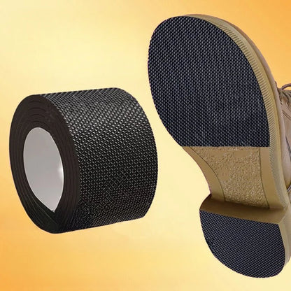 1 Roll Thick Non-Slip Wear-Resistant Shoe Sole Sticker - Anti-Abrasion Heel for Quieter, Sound-Canceling Chunky Heels Protection Beauty World Shop