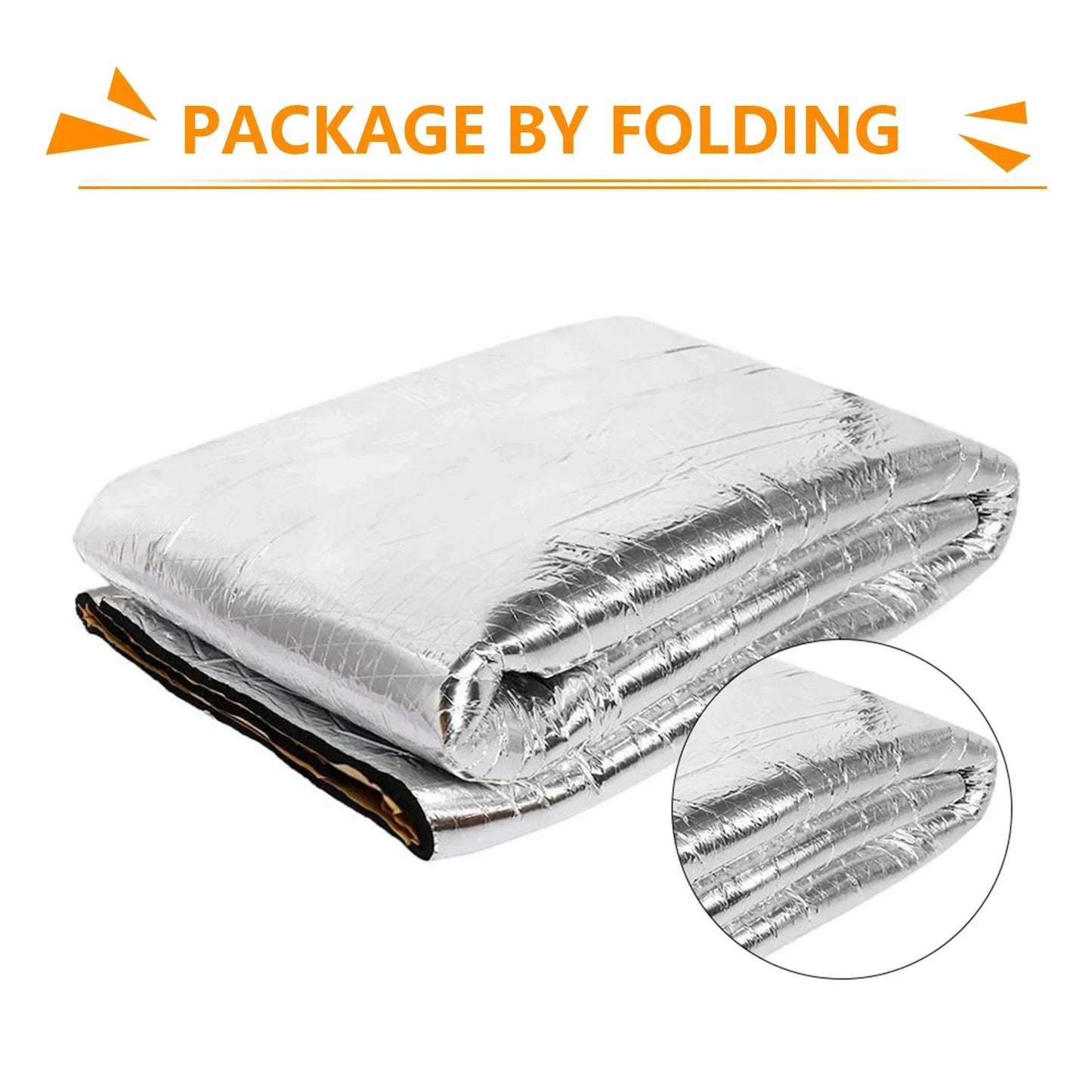Sound Deadener Mat Auto Acoustic Thermal Mat Sound Proof Wall Panels Car Deadening Noise Insulation Mats for Car 5/10mm 200x50cm Beauty World Shop