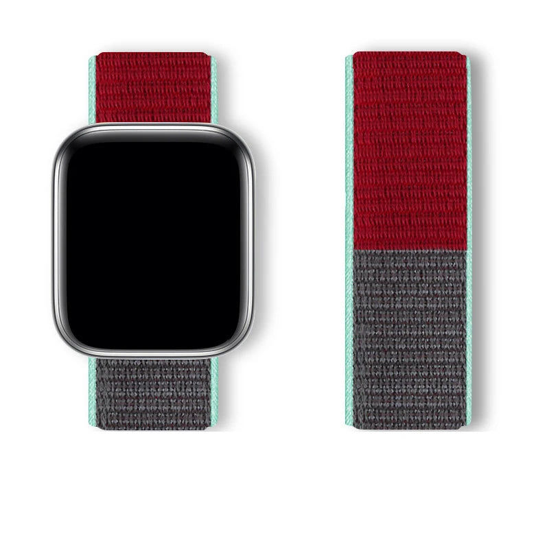 Nylon Strap For Apple Watch Band Ultra 9 8 7 SE 6 5 3 38MM 42MM 40MM 44MM smartwatch Accessorie bracelet iWatch serie 45MM 41MM