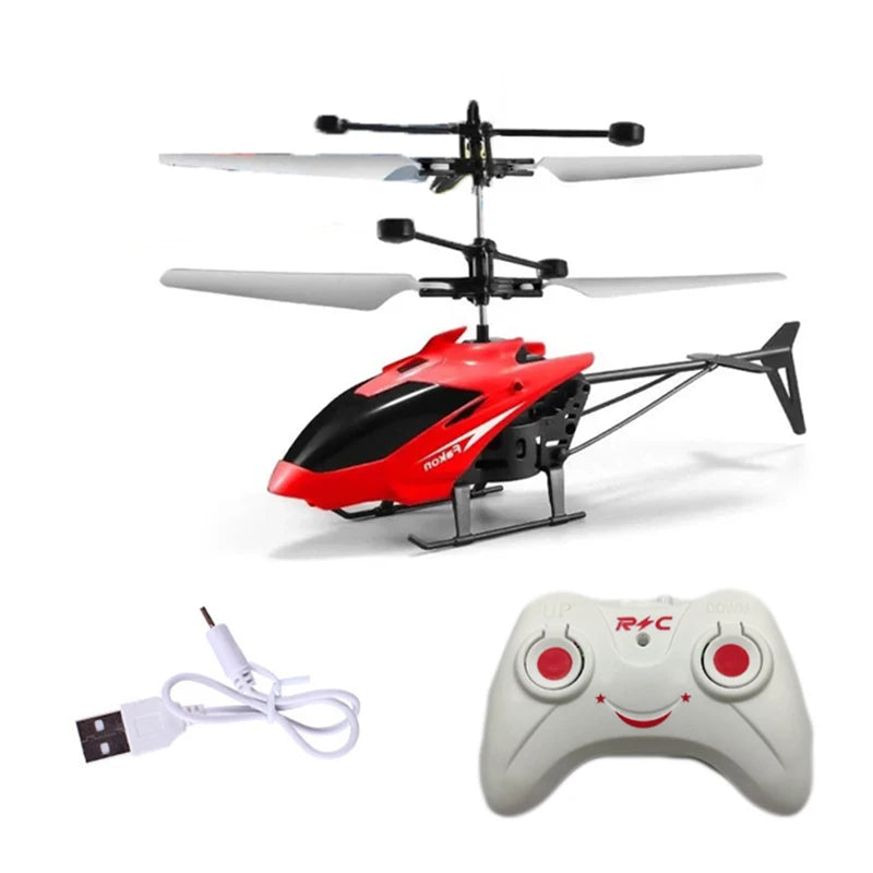 Rechargeable Mini RC Drone Remote Safe Fall-resistant RC Helicopters Drone Children Toys Beauty World Shop