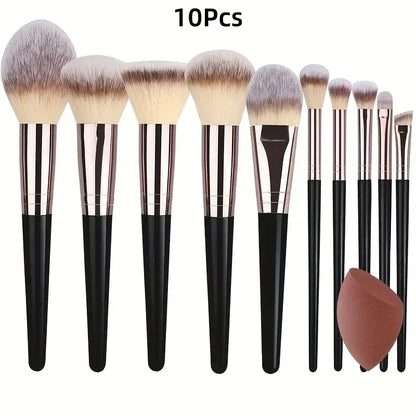 3-20PCS Makeup Brushes Set Soft Fluffy Eyeshadow Foundation Concealer Blending Blush Brush Kabuki Professional Women Beauty Tool Beauty World Shop