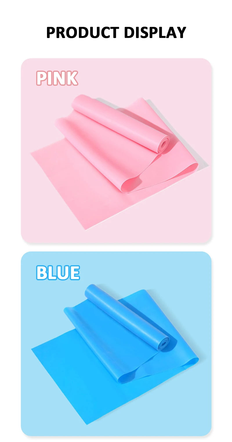 Yoga Physiotherapy Elastic Band, Gym Resistance Band, Sports Stretching Training Rope, Pilates Stretching Film, Fitness Equiment Beauty World Shop