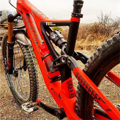 ENLEE The New Removeable Sticker Road Bicycle Paster Guard Cover 3D MTB Mountain Bike Scratch-Resistant Protect Frame Protector Beauty World Shop