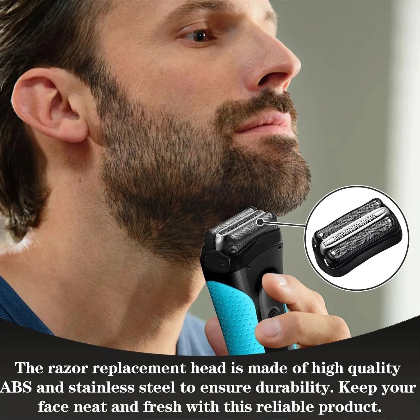32B Shaver Replacement Head for Braun Series 3 3000s 3010s 3020s 3030s 3040s 300s 301s 310s 320s 330s 340s Electric Shaver Beauty World Shop