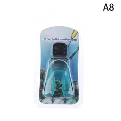 Silicone Snorkel Diving Mouthpiece Scuba Moldable Bite Mouthpiece Regulator Plastic Snorkel Mouthpiece Beauty World Shop
