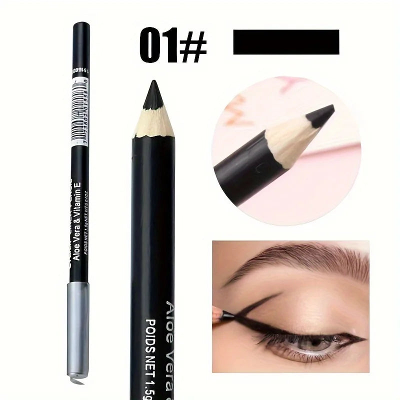 Eyeliner Pen, Waterproof And Sweatproof, Long Lasting Smudge ProofHard Refill Eyebrow Pencil Eye Beauty Trend Shop