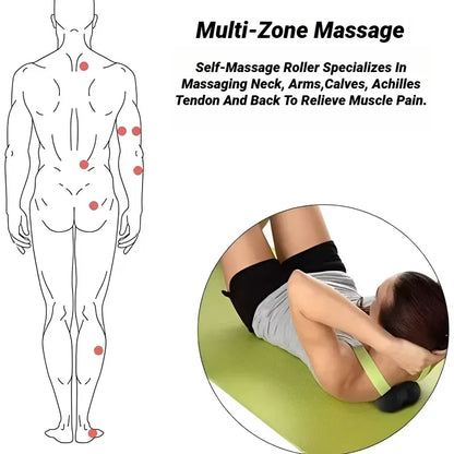 Yoga Peanut Balls Body Massage Fascia Ball Suit Foam Block High Density Muscle Relaxation Lacrosse Exercise Fitness Relieve Pain Beauty World Shop