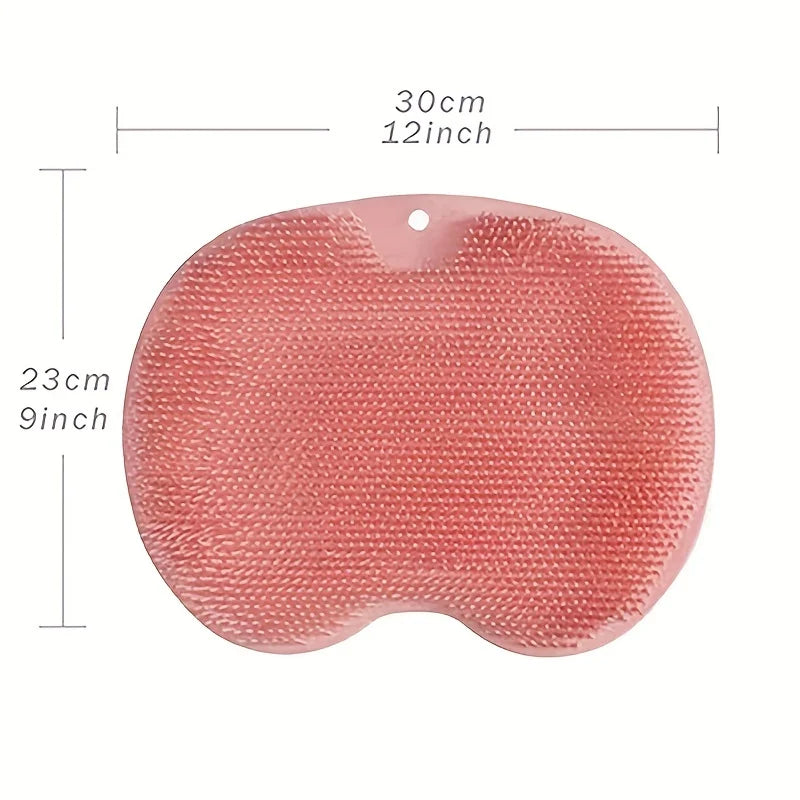 Exfoliating Foot Brush and Back Scrubber Anti-Slip Suction Cup - Deep Cleansing and Exfoliating Tool for Body Dirt Removal Beauty World Shop