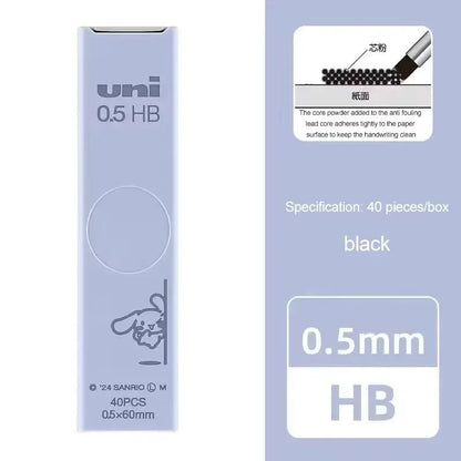 1Pcs Japan UNI UL-S Mechanical Pencil Lead-core Anti-fouling Thickened Black Non-breakable Student Pencil Lead 0.3/0.5/0.7 mm Beauty World Shop