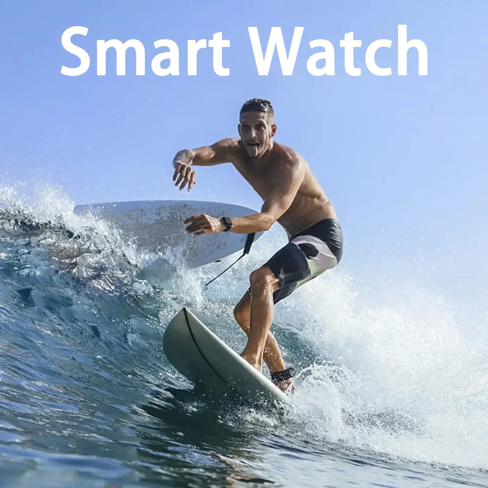 2025 New Smartwatch For Men Android IOS Phone 1.73" Screen Bluetooth Call Blood Oxygen Pressure Monitoring Smart Watch Women Beauty World Shop