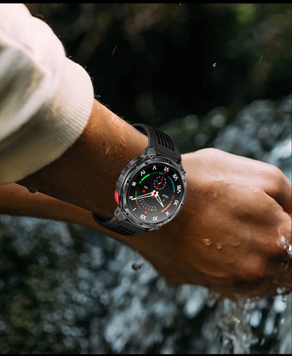 2026 New T-Rex3 Pro GPS Tracker 1100mAh Smartwatch Men 120-Day Standby Clock Rugged Outdoor Sport 10ATM Waterproof Call Watches Beauty World Shop
