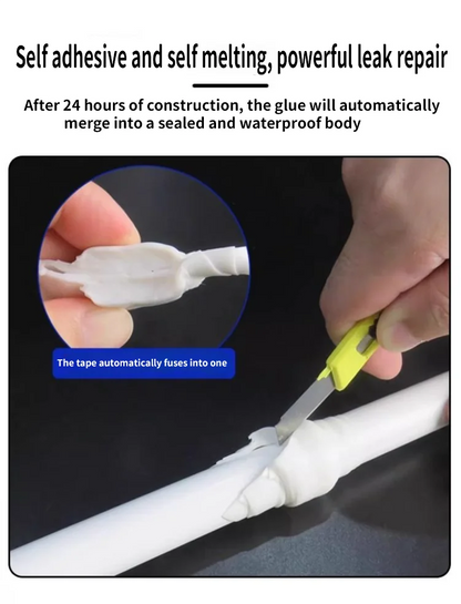 Insulating pipe tape with super waterproof, leak-stopping, sealing and repair performance is suitable for silicone kitchens Beauty World Shop