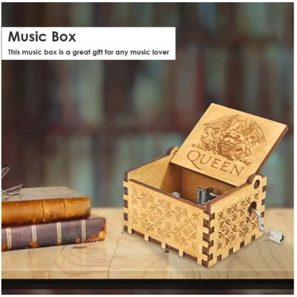 21 Music Boxes Pink White Blue Black Wood You Are My Sunshine Godfather Music Box Music Theme Birthday Gift blind box Beauty World Shop