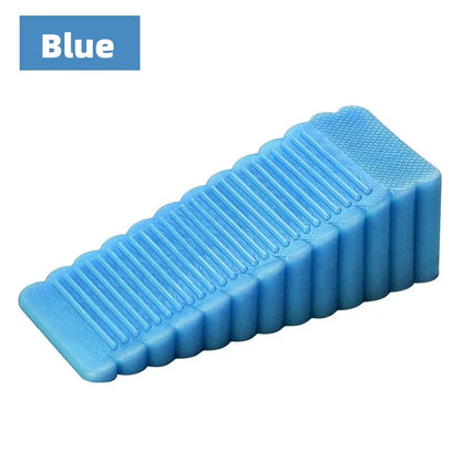 Safety Silicone Door Stop Stoppers Block Wedge Doorstops Door Stopper Home Office Door Rear Retainer Anti-collision Stop Beauty World Shop