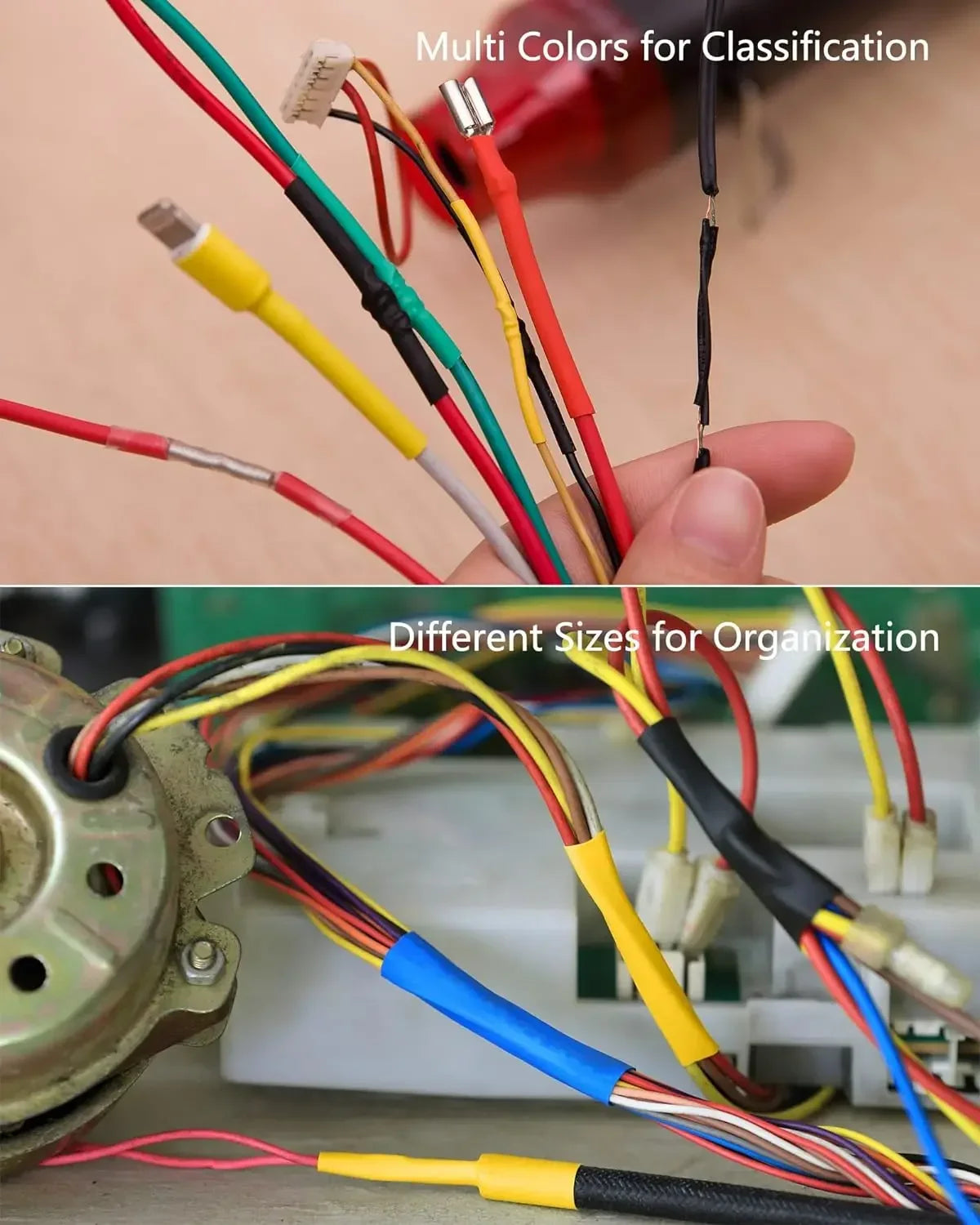 Heat Shrink Tube Kit Thermoresistant Tubing Heat Shrink Wire Wrapping Electrical Connection Cable Insulation Sleeved Protecter Beauty World Shop