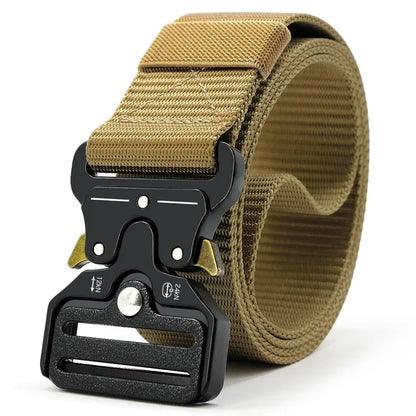 Men's Belt Outdoor Multi Function Belt High Quality Canvas For Nylon Male Luxury Belts Women's Sports Jeans Belt Neutral Belts Beauty Fashion