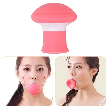 Silicone Thin Face Breathing Tool Jawline Jaw Muscle Exerciser Face Firming Masseter Muscle Trainer V-shaped Thin Face Tools Beauty World Shop