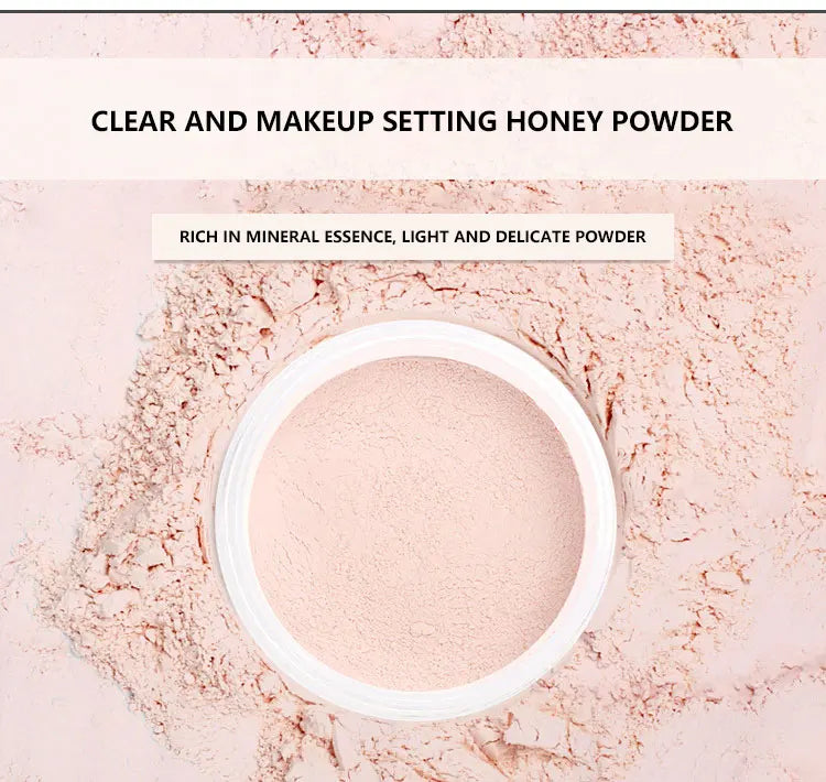 Gemeng Powder Makeup Setting Powder Durable Waterproof Sweat proof Makeup concealer Honey Powder Beauty Trend Shop