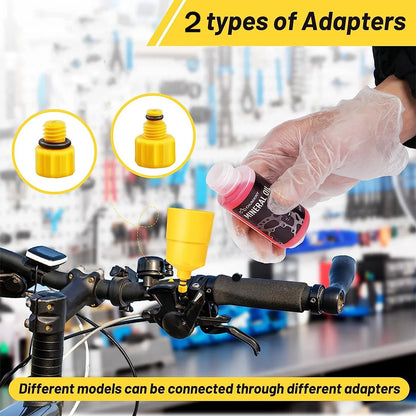 60～120ML Bicycle Brake Oil Bleed Kit Tools For SHIMANO,TEKTRO,Avid,Series MTB Road Bike Brake Repair Tool Beauty World Shop