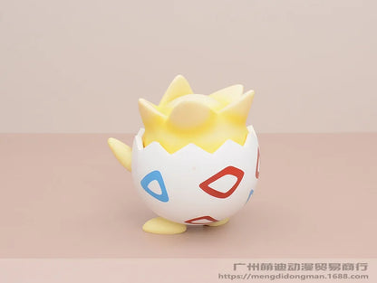 Kawaii Pokemon Happy Togepi Anime Figure Car Desktop Ornament Cute Model Doll Boys And Girls Toys Surprise Gift Collectible Beauty World Shop