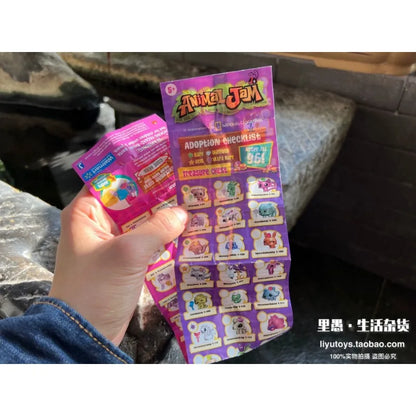 Genuine Animal Jam Blind Box Cute Kawaii Adopt A Pet Animals Doll Treasure Chest Collection Toy Model Kids Gifts Beauty World Shop