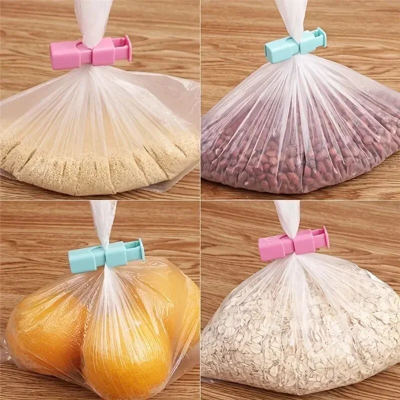 Reusable Food Bag Clips (4-Pack) for Sealing Snacks, Chips & Dry Goods to Lock in Freshness Beauty World Shop