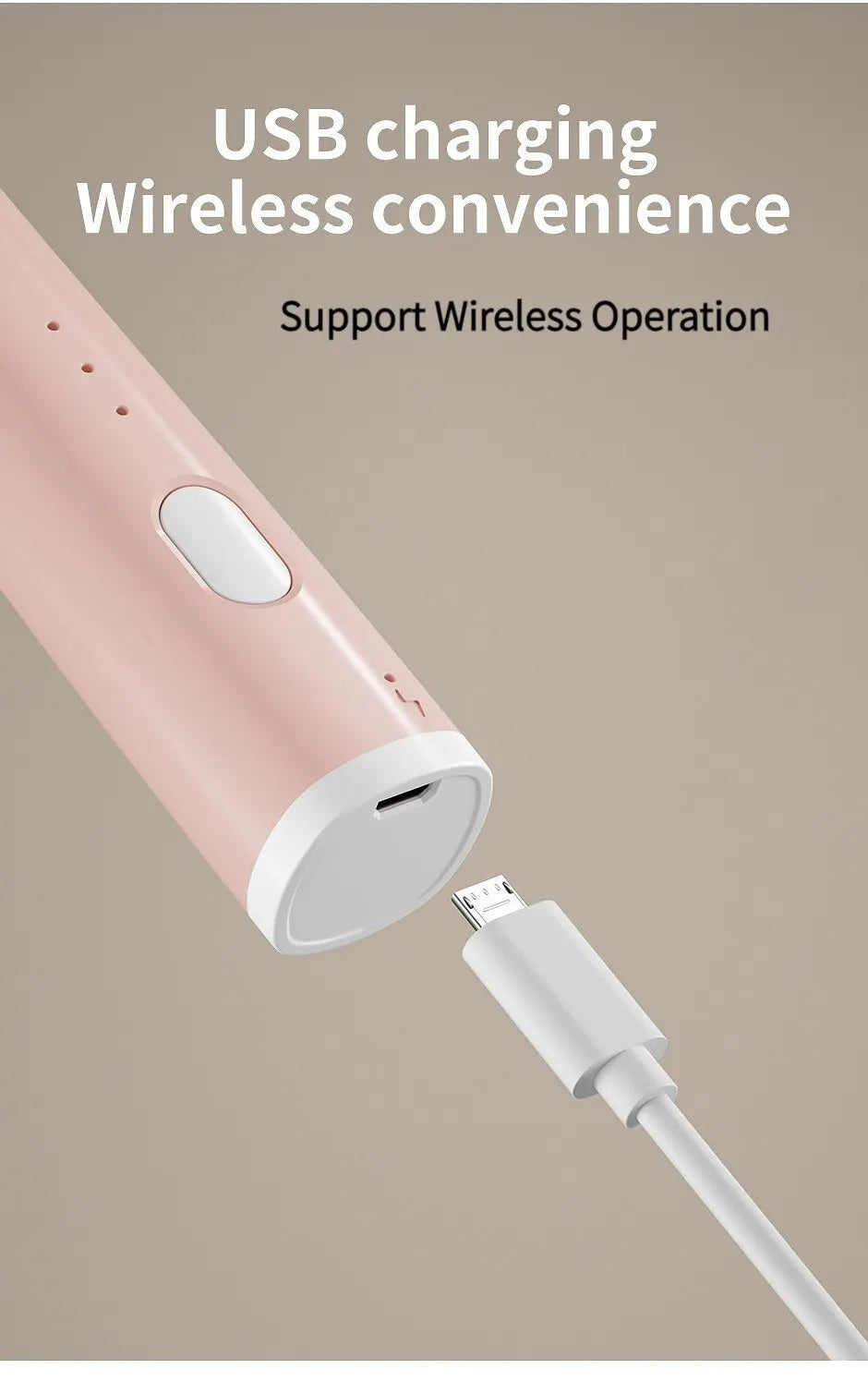 1 PCS USB Rechargeable Handheld Egg Beater 3 Speeds Electric Milk Frother Foam Maker Mixer Coffee Drink Frothing Wand Foamer Beauty World Shop