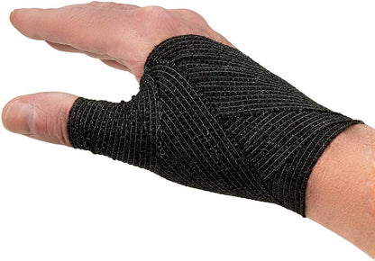 3/6/12/24/48 PCS Tattoo Grip Cover Wrap Disposable Black  Bandage For Tattoo Grip Bandage Machine Tape Tube Accessories Beauty World Shop