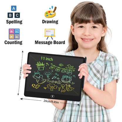 16/13/11 Inch LCD Writing Board Drawing tablet Kids Writing Painting Children Educational Toys for 3 4 5 6 7 8 Years Girls Boys Beauty World Shop