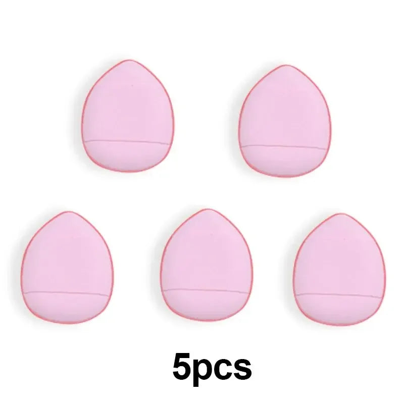 5/10Pcs Mini Finger Puff Foundation Small Air Cushion Powder Sponge Face Concealer BB Cream Cosmetic Applicator Makeup Tools Beauty World Shop